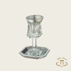 Verre de Kiddouch en cristal de 16 cm