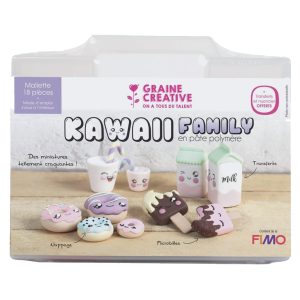 Malette FIMO : KAWAII FAMILY