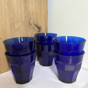 Lot de 6 verres Picardie bleu marine – Duralex