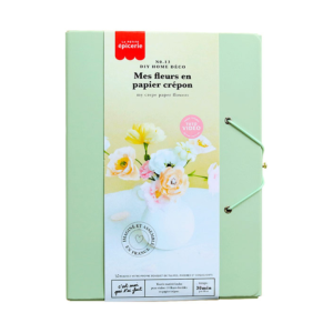 KIT DIY : Mes fleurs en papier crépon