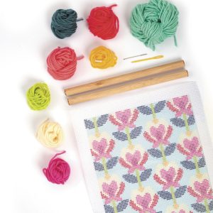 Kit canevas – Fleurs de lotus