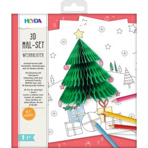Kit de Coloriage 3D – Noël