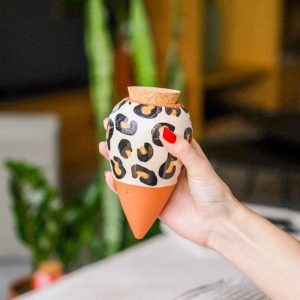 Olla pour arroser ses plantes de manière autonome – Léopard – Pepin