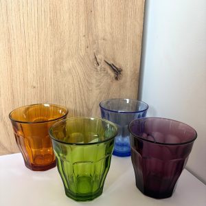 Lot de 4 verres Picardie multicolore – Duralex