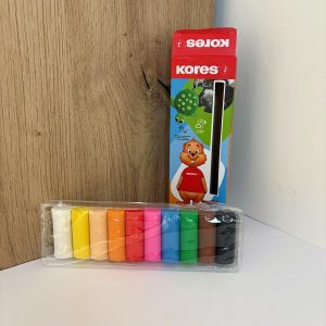 Pâte à modeler boîte de 10 couleurs