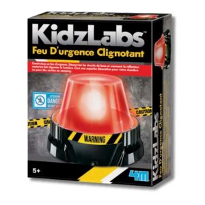 Kit créatif : Feu d&rsquo;urgence clignotant