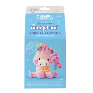 Kit minigurumi – licorne