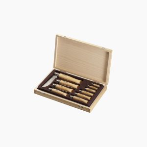 Coffret en bois 10 Couteaux Inox – OPINEL