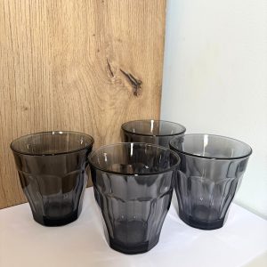 Lot de 4 verres Picardie gris – Duralex