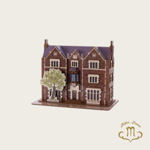 Puzzle 3D en bois – « Beit Harav » 26*15*10 cm