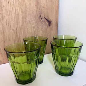 Lot de 4 verres Picardie vert – Duralex