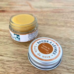 Baume à lèvres à l&rsquo;huile de noix