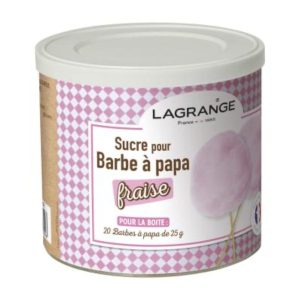 Sucre barbe à papa fraise – 500G