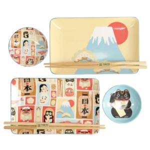 Set à sushi Kawaii Japon