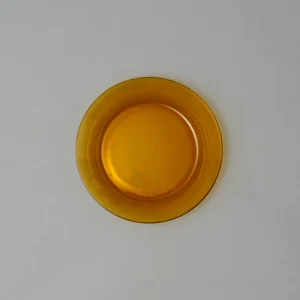 ASSIETTES PLATES X6 - VERRE TREMPÉ - LYS VERMEIL - 23,5 CM - DURALEX