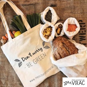 Box Mes courses en vrac : les sacs en tissu