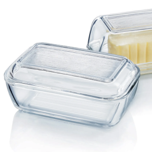 Beurrier en verre