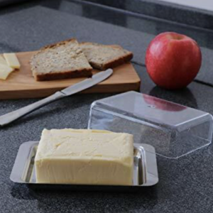 Beurrier en acier inoxydable