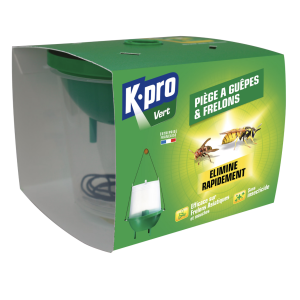 Piège à guêpes et frelons – K.pro vert