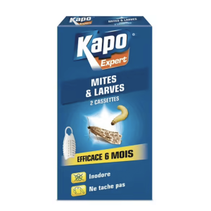 Insecticide anti-mites et larves 2 cassettes pour penderie – K.PRO