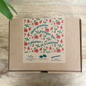 Coffret : Mon premier potager bio à planter et à cuisiner pour enfants