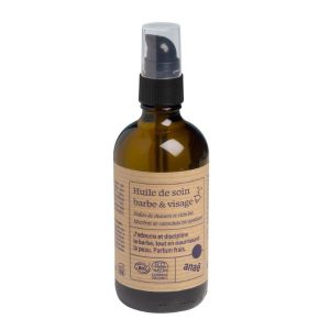 Huile de soin barbe et visage