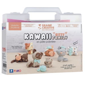 Kit FIMO – Coffret KITTY FAMILY