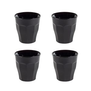 Pack de 4 verres Picardie noir Duralex – à l’unité