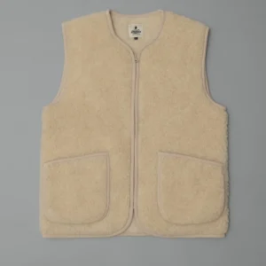 GILET MIXTE - NATUREL - LAINE NATURELLE - COLDBREAKER