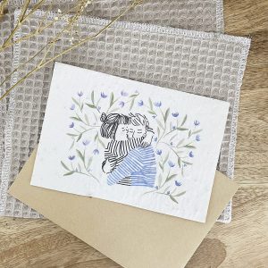 Carte ensemencée à planter – Calin