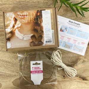 DIY – Coffret collier en macramé