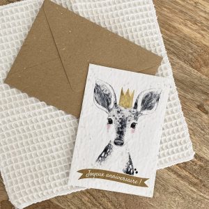 Carte ensemencée à planter – Joyeux anniversaire