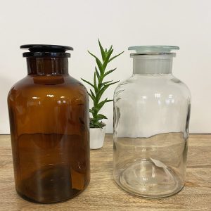 Jar en verre 1 L – Coloris au choix