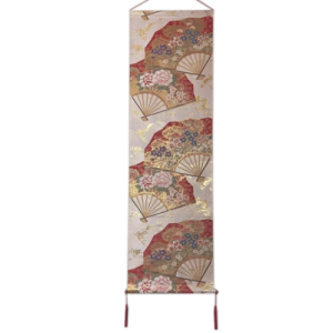 Longue tapisserie éventails