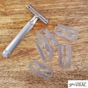 5 Lames pour rasoir de sûreté double lame