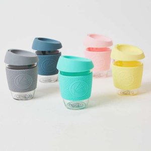 Tasse en verre et silicone 340 ml