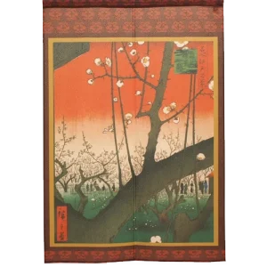 Noren Hiroshige Kameido Umeyashiki