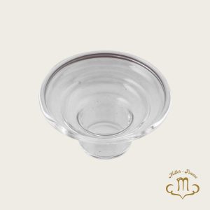 Bougeoir/ bougie en verre