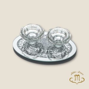 Bougeoirs en cristal