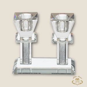 Bougeoirs en cristal