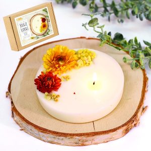 DIY – Créer sa bougie florale en cire de soja