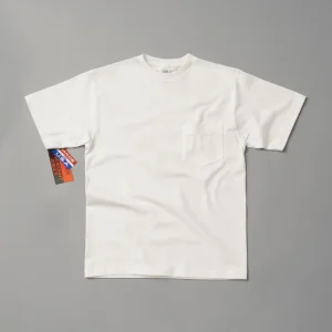 T-SHIRT EPAIS - BLANC - MAX WEIGHT 8 OZ - CAMBER USA