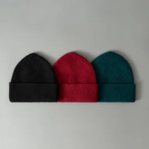 BONNET "BARRA" UNISEXE - LAINE D'AGNEAU / ANGORA - TONS CLASSIQUES - MACKIE