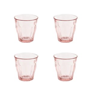 Pack de 4 verres Picardie rose – Duralex