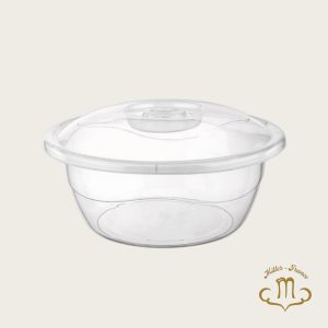 Grande bassine de halla transparente 9L