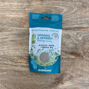 Graines à germer- ALFALFA / RADIS / FENOUIL BIO