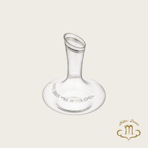 Bouteille de vin en verre