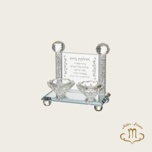 Bougeoirs en cristal