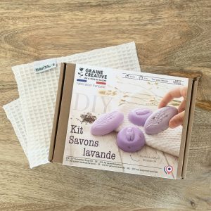 KIT DIY : Coffret savons à la lavande
