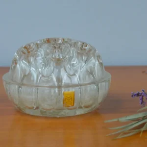 Pique fleurs en verre 19 trous